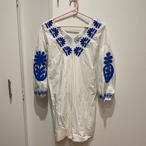 Madewell Embroidered Dress